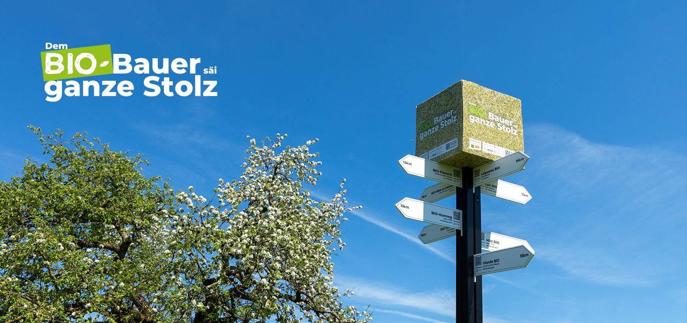 Dem Bio-Bauer säi ganze Stolz